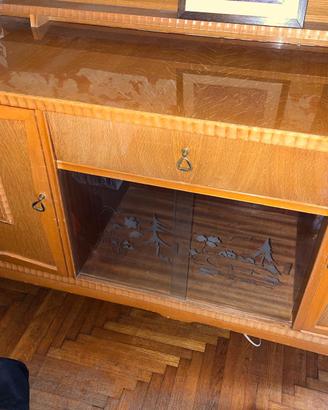 Arredi vintage buffet anni '50 - mobilio soggiorno