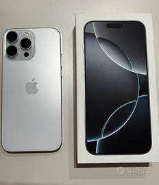 iPhone 16 pro max 256gb white con AppleCare+