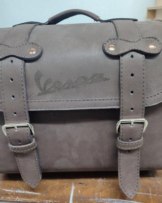 Bauletto borsone borsa pelle Vespa lambretta mar