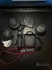 Canon 80d kit fotografico (40.000 scatti)