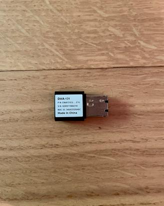 Adattatore Wi‑Fi USB D‑Link DWA‑131