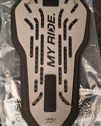 Paraschiena moto da tasca  marca MY RIDE