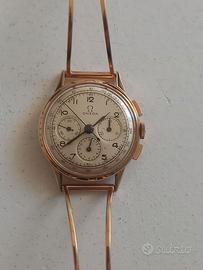 Cronografo OMEGA TRICOMPASS IN ORO .Solo ritiro