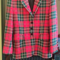 Giacca donna scozzese taglia 40