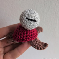 Tartaruga Amigurumi fatta a mano