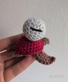 Tartaruga Amigurumi fatta a mano