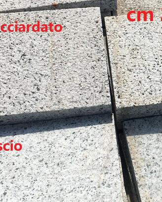 piastrelle granito bocciardata