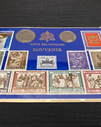 FRANCOBOLLI E MONETE SOUVENIR CITTA' DEL VATICANO