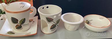 Tisaniera con bruciatore Victor Philippe nuova