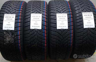 4 GOMME E CERCHI TOYOTA 235 55 18 GOODYEAR BR2217