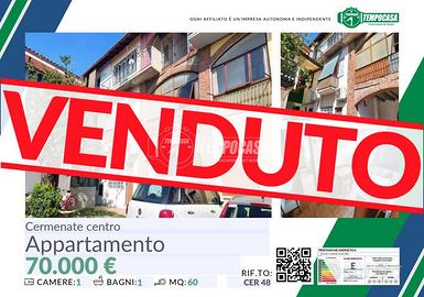 BILOCALE con CUCINA AB, BALCONE E LAVANDERIA