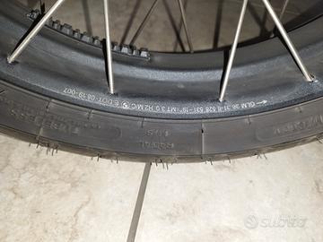 cerchi neri a raggi BMW gs 1250