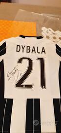 MAGLIETTA AUTENTICA AUTOGRAFATA PAULO DYBALA 