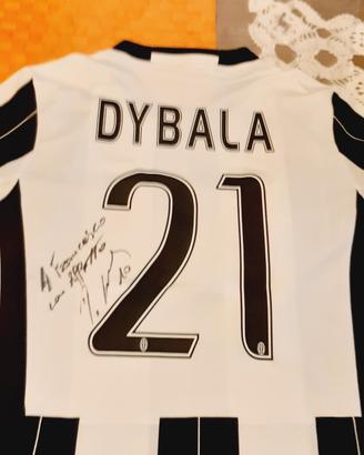 MAGLIETTA AUTENTICA AUTOGRAFATA PAULO DYBALA 