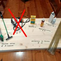 Accessori vari per allestimento acquario