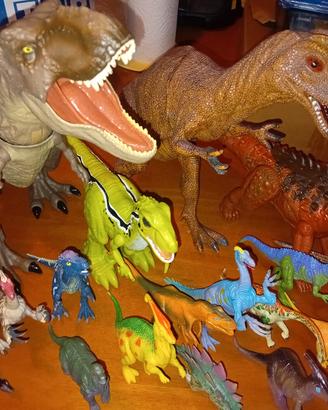 action figure giocattoli dinosauri