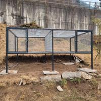 gabbia uccelli galline fagiani nuova