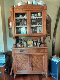 CREDENZA PIATTAIA IN LARICE FINE 800