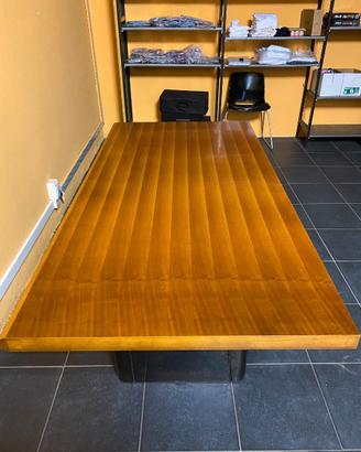 Tavolo da ufficio o sala in vero legno Anni 90
