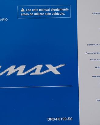 Libretto uso e manutenzione NMAX 155