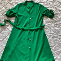 Vestito verde New Collection taglia unica