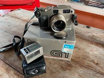 Contax g1 green label con zeiss 45mm