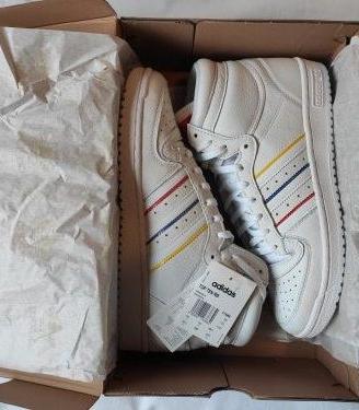 ADIDAS NUONE Sneakers TOP TEN Pelle Bianche