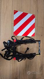 Portabici auto più pannello omologato