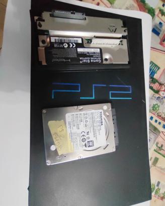 Playstation 2 fat - HD da 1 Tb con adattatore sata