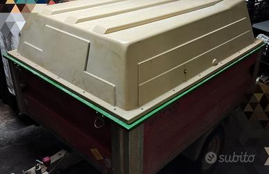 Carrello appendice con copertura