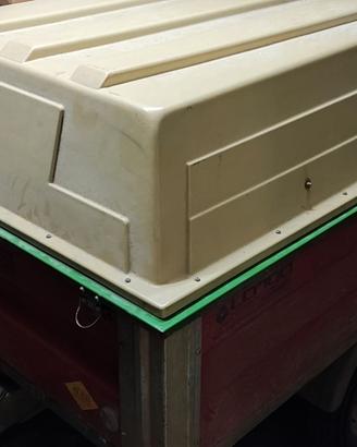 Carrello appendice con copertura