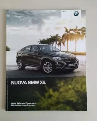 Depliant brochure BMW X6 - 2014