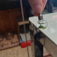 ciondolo con collana marimo