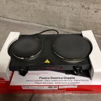 Piastra elettrica doppia