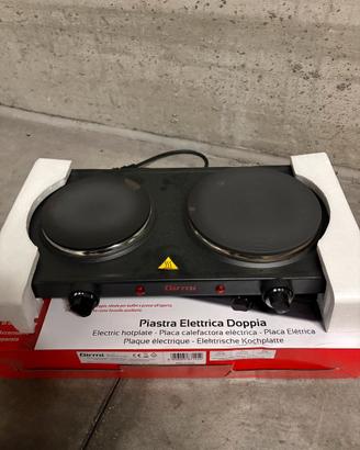 Piastra elettrica doppia