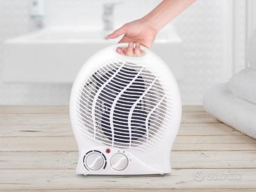 Stufetta elettrica 2000W con termostato regolabile
