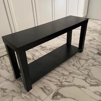 2 Panche IKEA legno nero