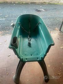 Vasca per lavare i cani