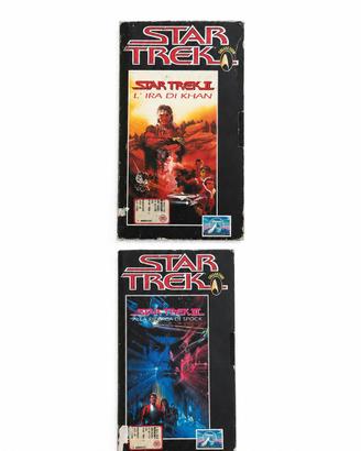 VHS Star Trek II e III De Agostini Lotto