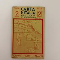 Cartina d’Italia storica