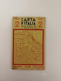 Cartina d’Italia storica