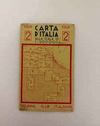 Cartina d’Italia storica