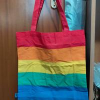 Borsa arcobaleno per spesa o frutta Tiger
