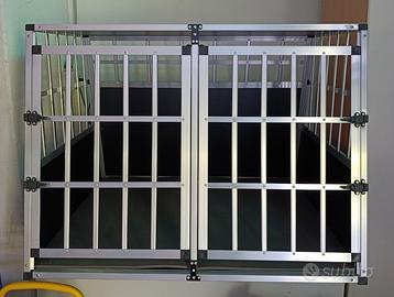 Kennel in alluminio per baule misura XXL