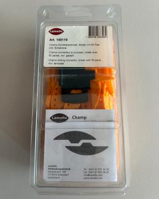 Lamello CHAMP - giunzione scorrevole per incollare