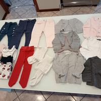 SUPER set 19 pz primavera bambina 74/80 cm