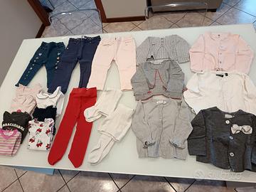 SUPER set 19 pz primavera bambina 74/80 cm