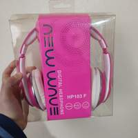 Cuffie NEW WAVE HP103F Rosa Bianco