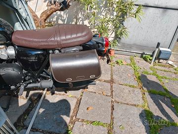 Borse laterali originali Triumph per Bonneville