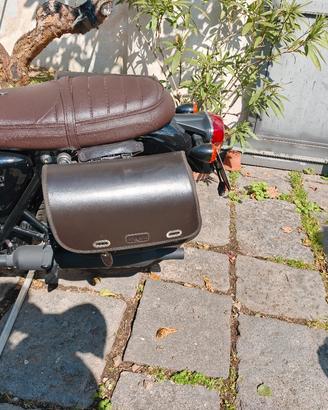 Borsa laterale sinistra origin. Triumph Bonneville